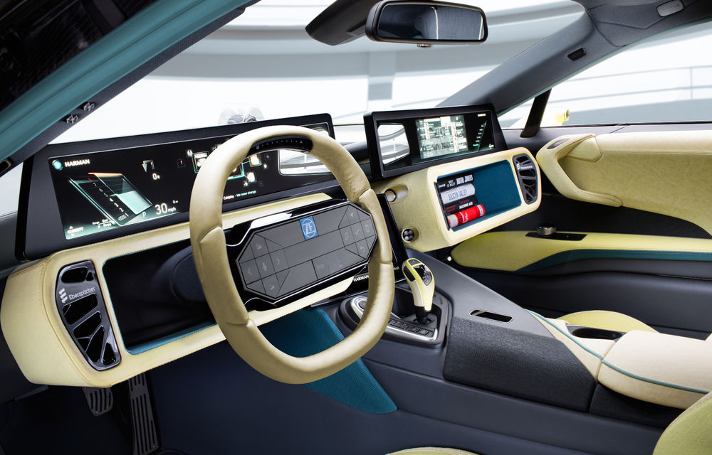 Vi se pare că BMW i8 este o mașină futuristă? Avem un concept care o să vă facă să vă răzgândiți: Rinspeed Etos - Poza 18