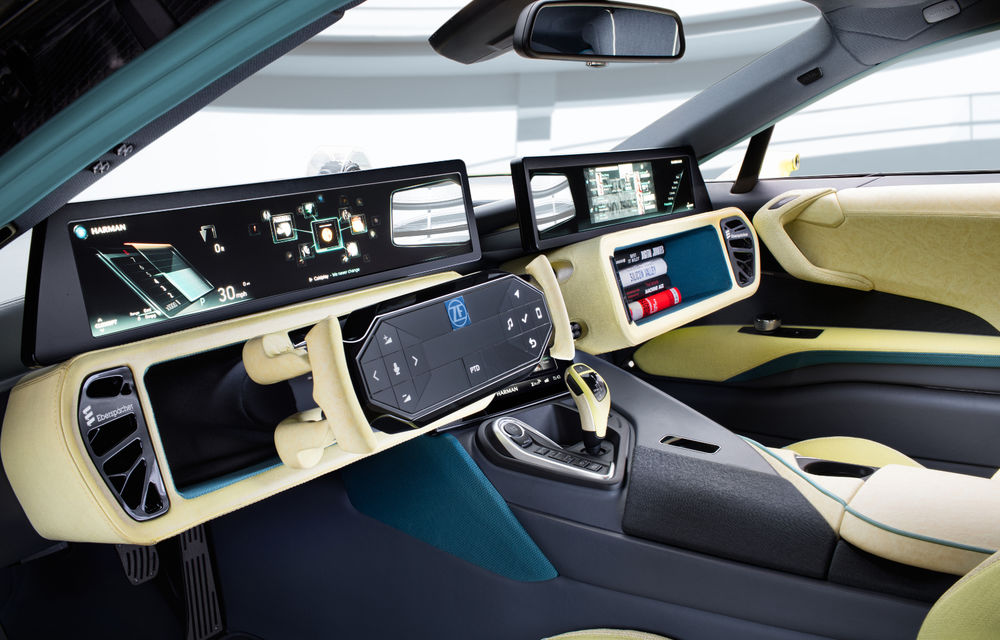 Vi se pare că BMW i8 este o mașină futuristă? Avem un concept care o să vă facă să vă răzgândiți: Rinspeed Etos - Poza 30