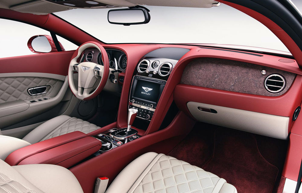 Pentru că lemnul devenise demodat, Bentley oferă un nou material exotic pentru interior: piatră - Poza 4