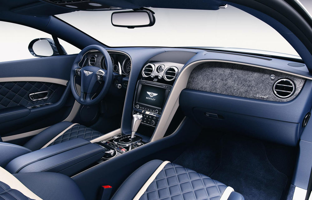 Pentru că lemnul devenise demodat, Bentley oferă un nou material exotic pentru interior: piatră - Poza 3