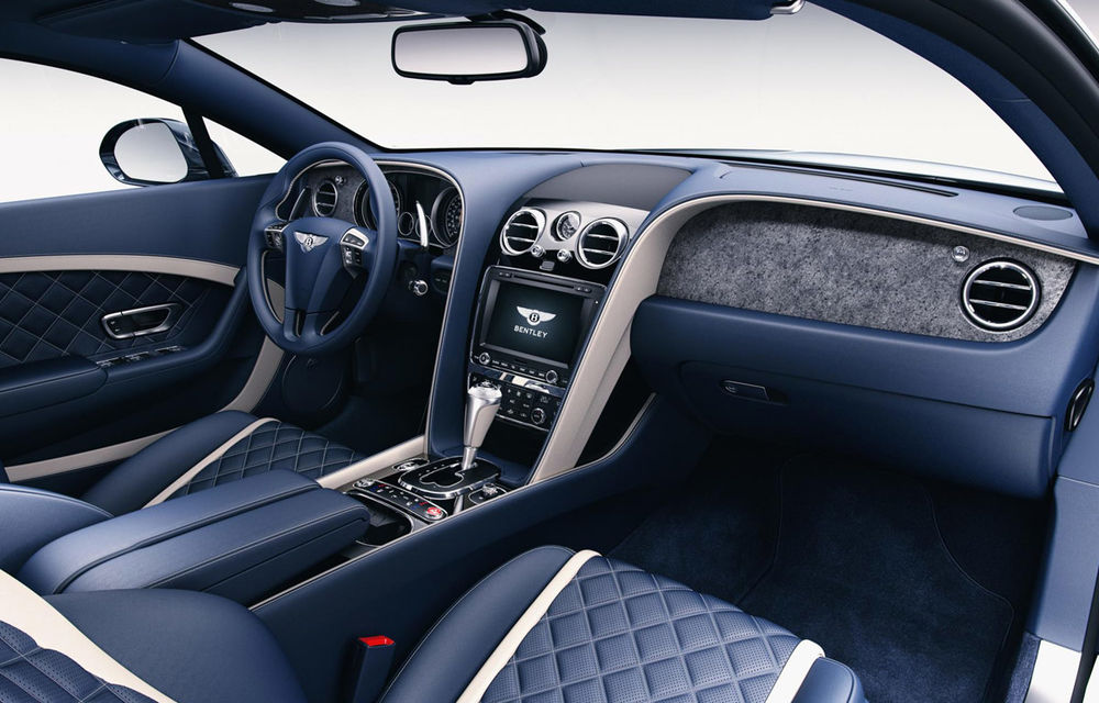 Pentru că lemnul devenise demodat, Bentley oferă un nou material exotic pentru interior: piatră - Poza 1