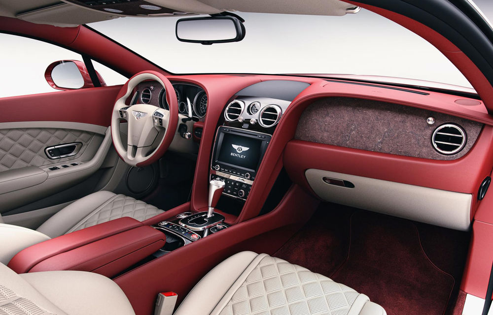 Pentru că lemnul devenise demodat, Bentley oferă un nou material exotic pentru interior: piatră - Poza 2