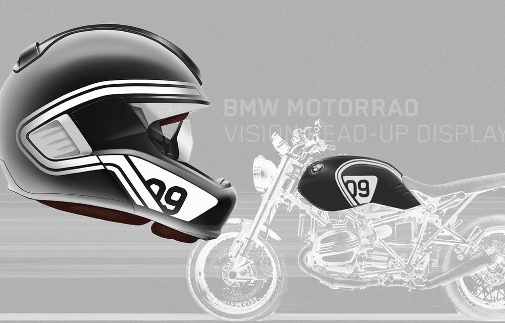 Viitorul se vede bine pentru motociclete: BMW a prezentat azi casca cu Head-Up Display și primele faruri laser moto - Poza 4