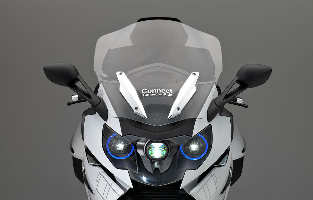 Viitorul se vede bine pentru motociclete: BMW a prezentat azi casca cu Head-Up Display și primele faruri laser moto - Poza 14