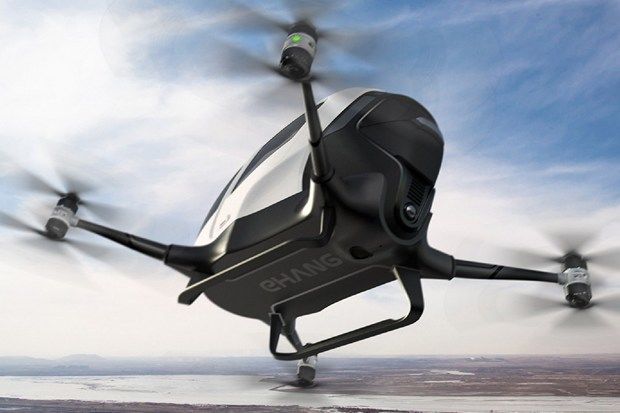 Viitorul bate la ușă: prima dronă care transportă oameni a fost lansată de chinezi - Poza 7