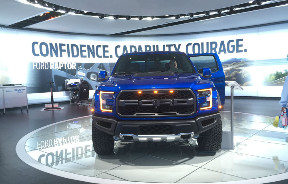 Live from Detroit. Standul Ford Performance e o nebunie: Ford GT, Mustang Shelby, Focus RS și F-150 Raptor - Poza 26