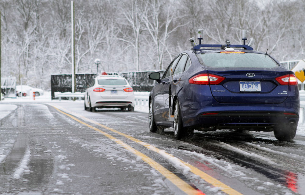 Ford despre mașinile autonome: &quot;Vor fi pe piață în 4 ani și vor funcționa pe ploaie și ninsoare&quot; - Poza 1