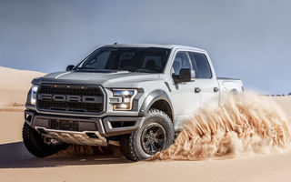 Americanii visează la curse prin deșert cu noul Ford F-150 Raptor SuperCrew