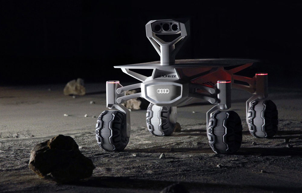 Audi vrea să trimită un robot pe Lună: Audi Lunar quattro va vizita locul aselenizării misiunii Apollo 17 din 1972 - Poza 1