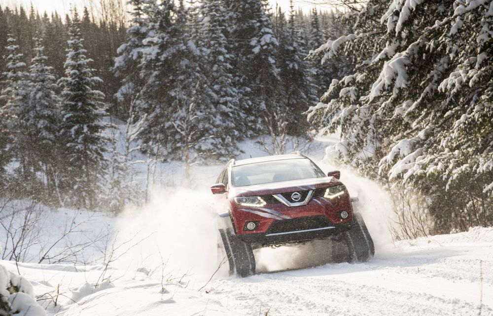 Nissan X-Trail s-a pregătit pentru deszăpezire: a schimbat cauciucurile de iarnă cu șenile (VIDEO) - Poza 32