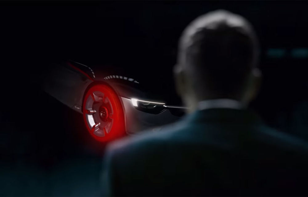 Puțin câte puțin: Opel GT Concept se dezvăluie treptat printr-o fotografie și un clip-teaser - Poza 1