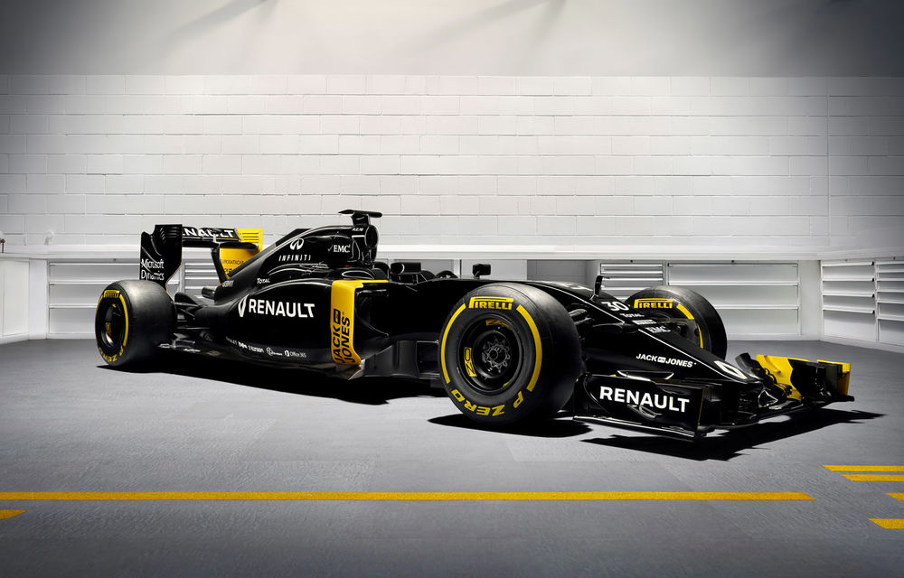 Renault revine în Formula cu un monopost negru-galben pilotat de Kevin Magnussen și Jolyon Palmer - Poza 1