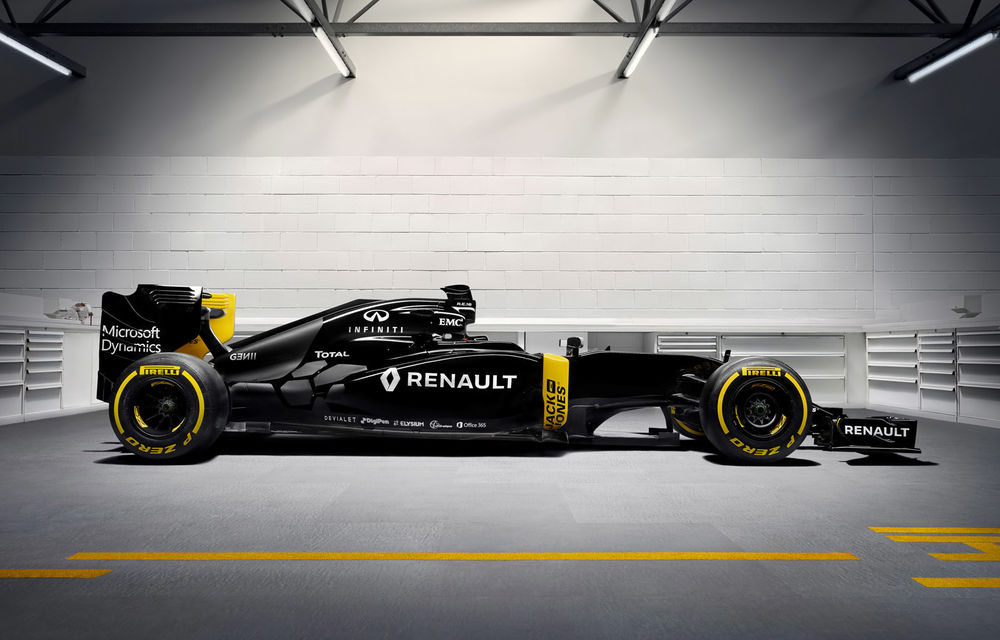 Renault revine în Formula cu un monopost negru-galben pilotat de Kevin Magnussen și Jolyon Palmer - Poza 3