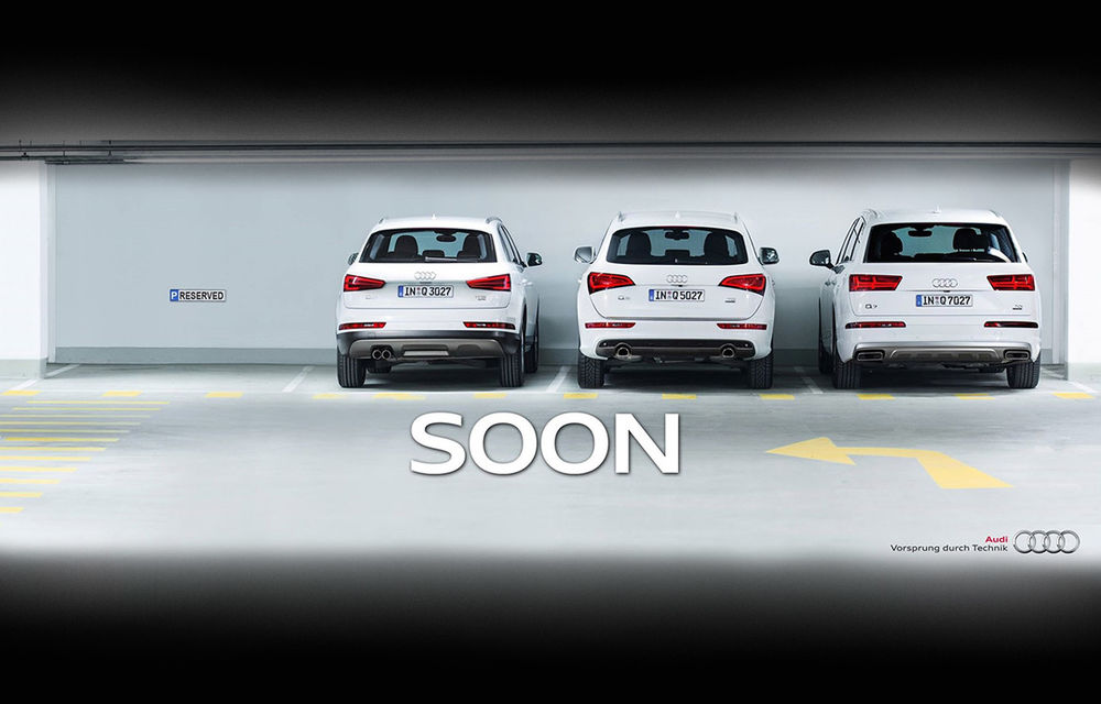 Familia Q așteaptă un nou membru: Audi anunță noul Q2 printr-o imagine-teaser inedită - Poza 1