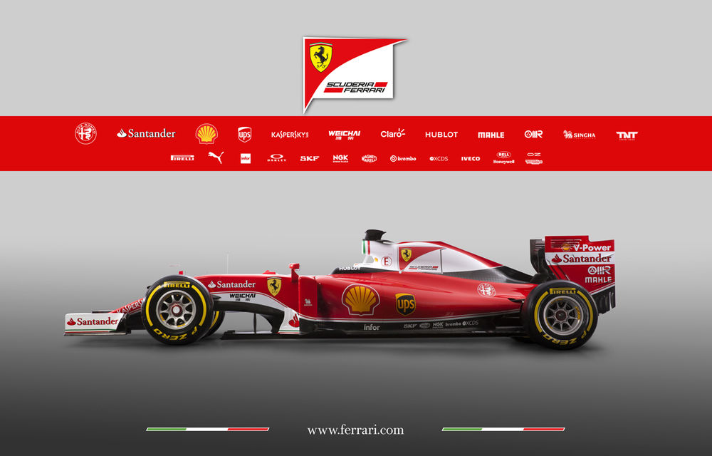 Noua armă împotriva Mercedes: Ferrari a lansat noul monopost pentru sezonul 2016 - Poza 5