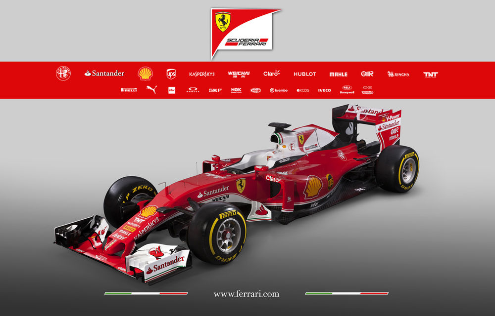 Noua armă împotriva Mercedes: Ferrari a lansat noul monopost pentru sezonul 2016 - Poza 2