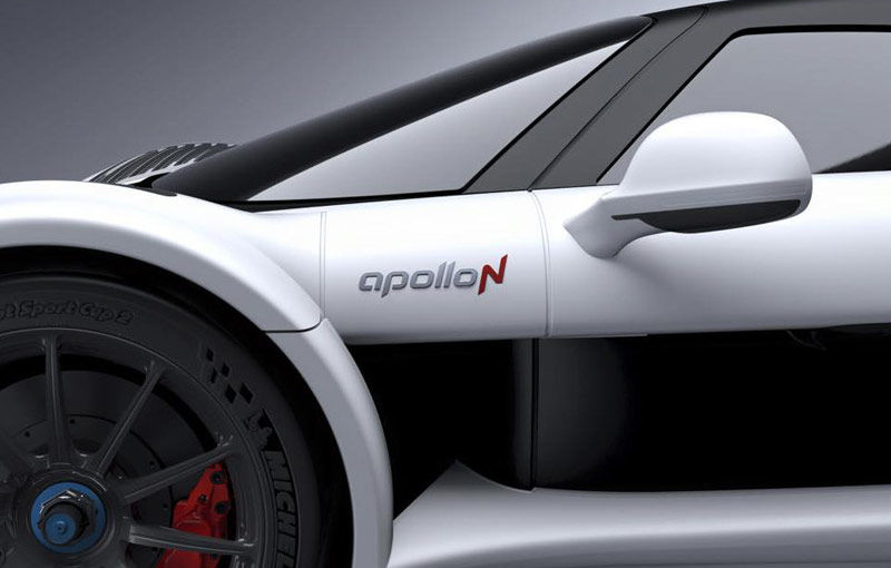 Cea mai rapidă mașină de serie din lume bate la ușă: ApolloN, anunțat de un teaser - Poza 1