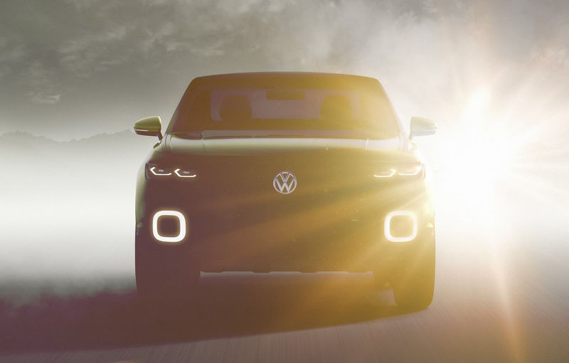 Un rival pentru Nissan Juke: Volkswagen dezvăluie un teaser pentru conceptul unui nou SUV accesibil - Poza 1