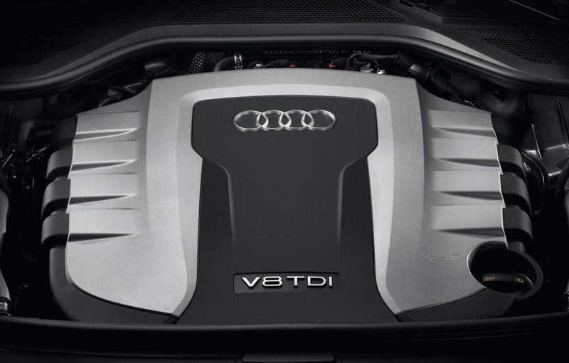 Audi nu se cumințește: germanii cred în continuare în puterea dieselului și pregătesc un nou V8 TDI așteptat să debuteze pe A8 - Poza 1
