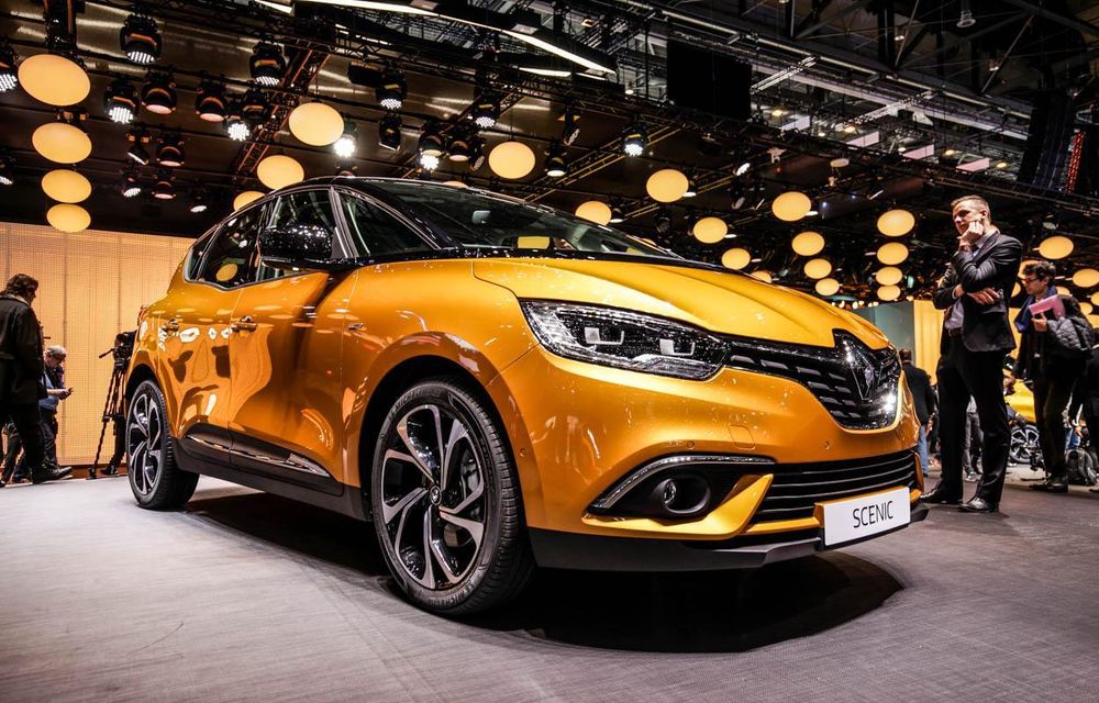 GENEVA 2016 LIVE. Noul Renault Scenic pășește agale pentru împrospătarea gamei franceze - Poza 1