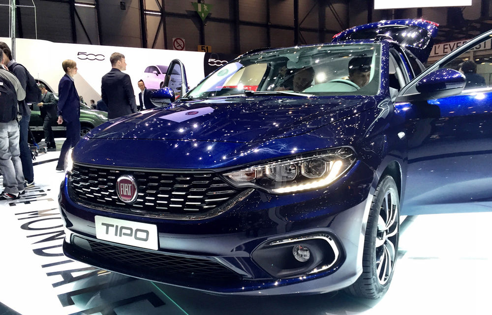 GENEVA 2016 LIVE: Fiat Tipo hatchback și break diversifică gama modelului compact italian - Poza 11