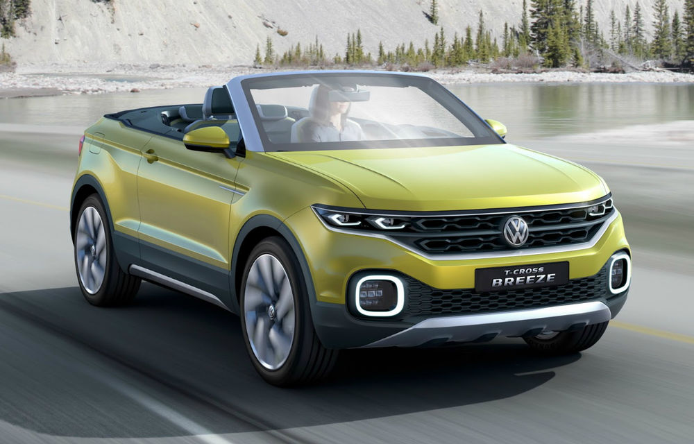 Volkswagen T-Cross Breeze anunță nu doar un rival al lui Nissan Juke, dar și un SUV decapotabil - Poza 1