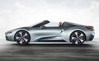 Sfârâie gama BMW: bavarezii au confirmat oficial i8 Spyder, SUV-ul X7 și un model de serie pe hidrogen