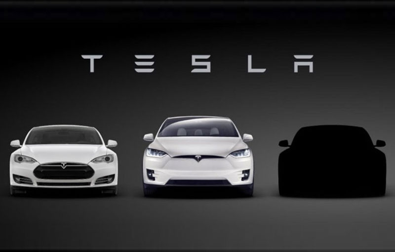 Din ce în ce mai aproape: Tesla Model 3, anunțat de un teaser foto oficial - Poza 1