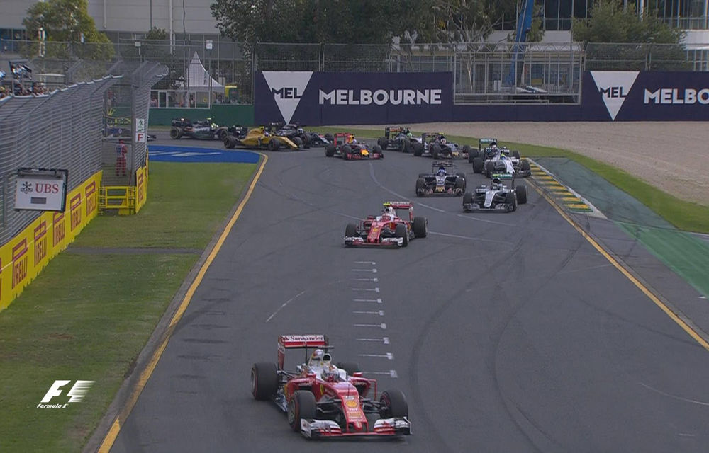 Debut triumfător pentru Rosberg: victorie în Australia, cu Hamilton şi Vettel pe podium. Alonso a scăpat teafăr după un accident grav - Poza 3