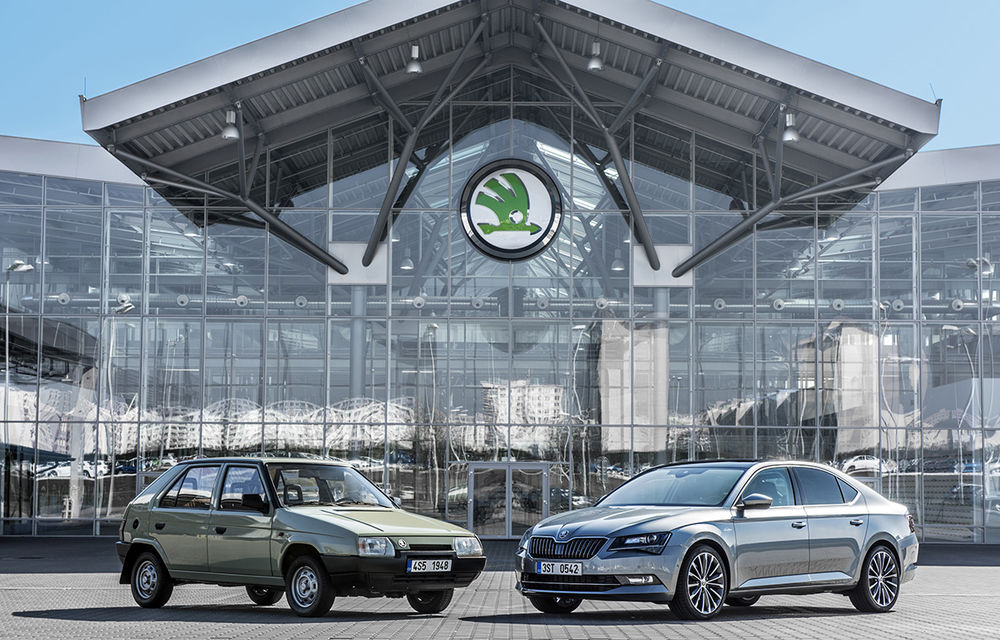 Un sfert de secol de succes: Skoda aniversează 25 de ani sub tutela Grupului Volkswagen - Poza 1