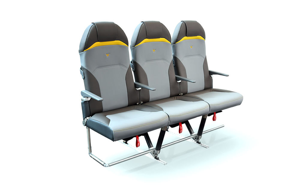 De la mașini la scaune de avion: așa arată scaunele create de Peugeot Design pentru industria aviației - Poza 1