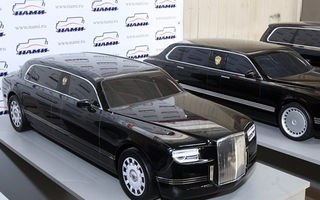 Noua limuzină a lui Vladimir Putin va fi construită în Rusia, va avea motor Porsche şi va putea fi cumpărată de oricine