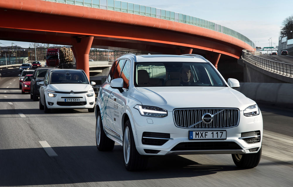 Cel mai realist experiment: Volvo va testa maşini autonome pe drumurile publice din China cu şoferi obişnuiţi - Poza 1