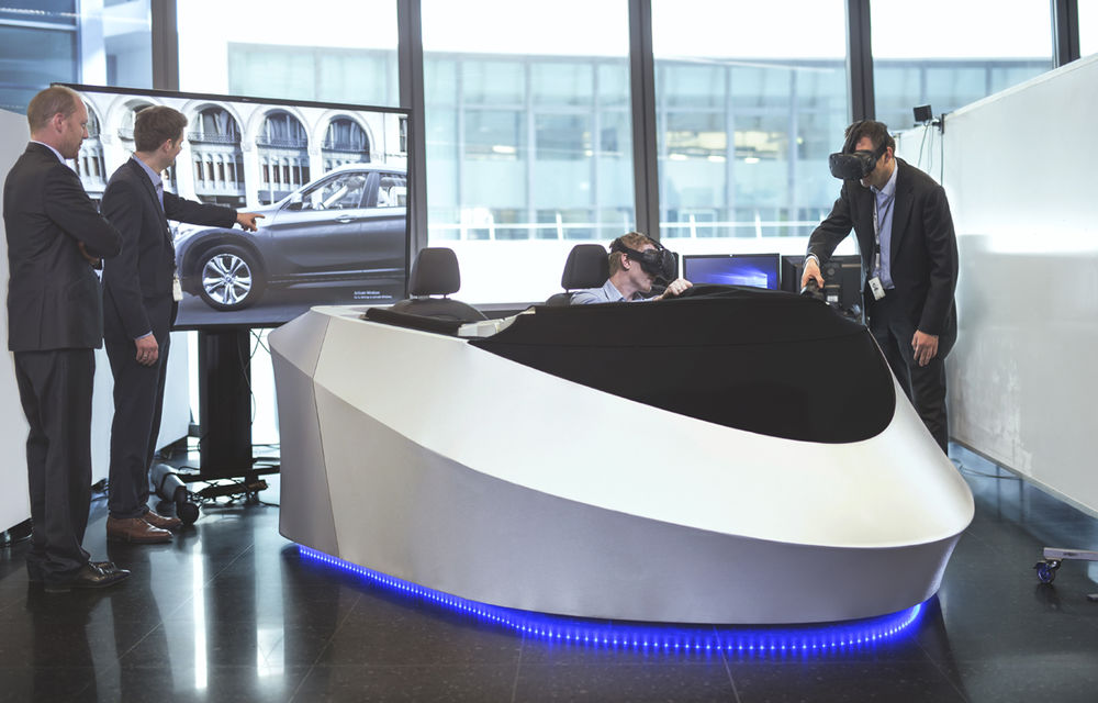 BMW redefineşte proiectarea maşinilor prin utilizarea ochelarilor de realitate virtuală HTC Vive VR - Poza 3