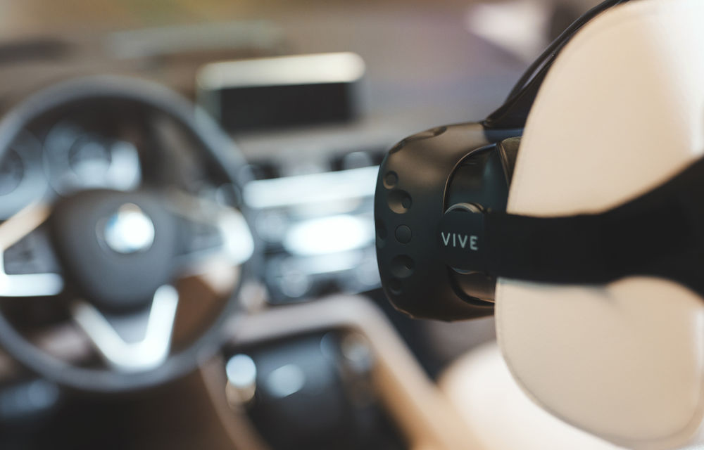 BMW redefineşte proiectarea maşinilor prin utilizarea ochelarilor de realitate virtuală HTC Vive VR - Poza 4