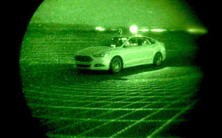 Senzorii mașinilor autonome bat ochii șoferului: Ford a reușit să testeze o mașină autopilotată pe întuneric beznă, fără faruri