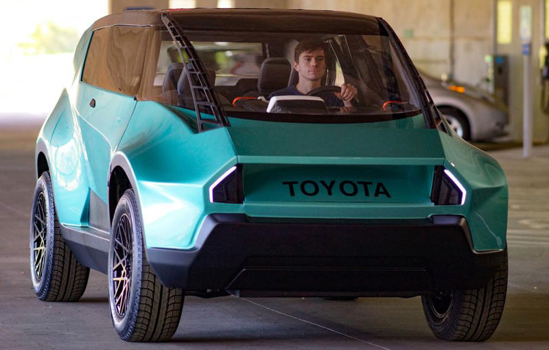 Maşina ideală pentru noua generaţie: Toyota uBox Concept poate fi folosită ca birou mobil prin eliminarea scaunelor spate - Poza 2