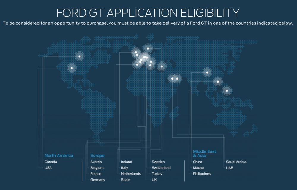Liber la Ford GT: marca americană selectează primii 300 de clienți ai noului său supercar de 450.000 de dolari - Poza 2
