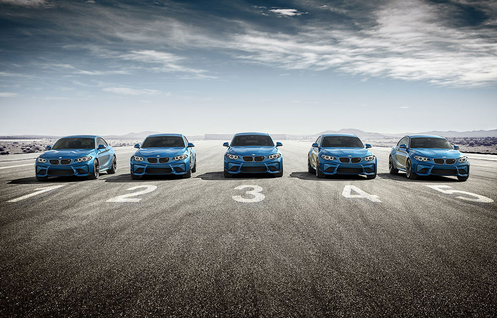 Ochii pe Gigi: BMW joacă alba-neagra cu mașini în campania de promovare a noului M2 - Poza 3