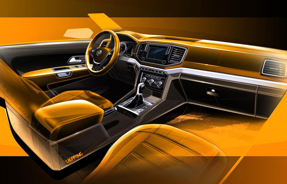 Era și timpul: Imagini cu interiorul și exteriorul noului Volkswagen Amarok facelift - Poza 3