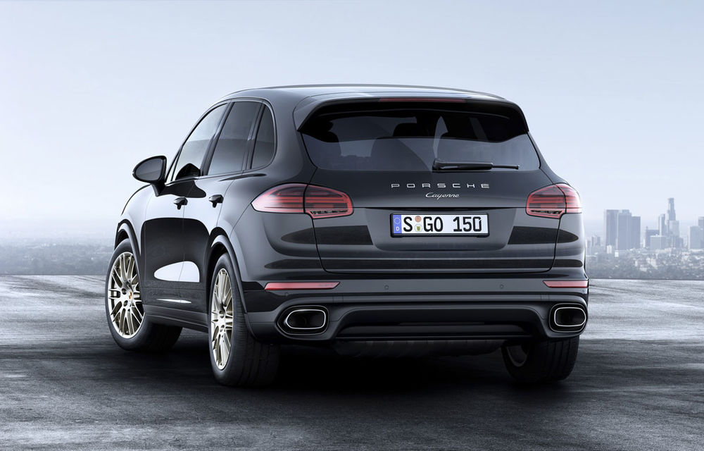 Porsche ademenește clienții din România cu ”metale prețioase”: Cayenne Platinum Edition costă 80.000 de euro - Poza 2