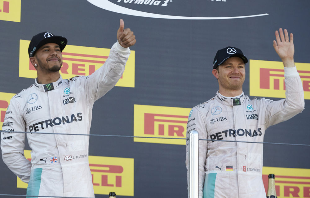 Mercedes îşi linişteşte fanii: &quot;Nu îl favorizăm pe Rosberg&quot; - Poza 1