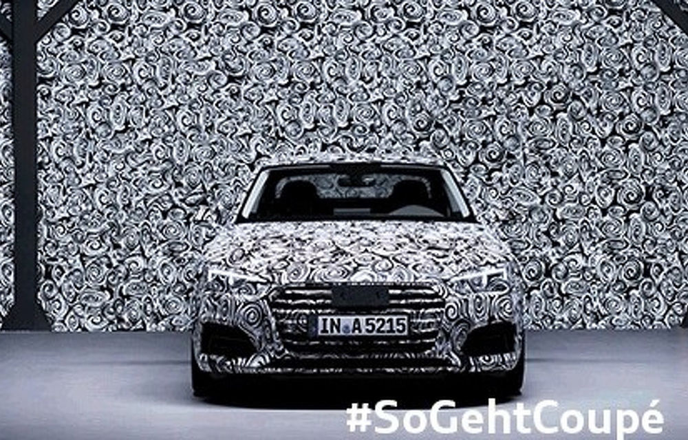 Suntem tot mai aproape de lansarea noului Audi A5 Coupe: germanii au mai publicat două imagini teaser - Poza 2