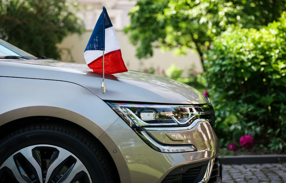 Naționalist 100%: ambasadorul Franței în România va folosi un Renault Talisman - Poza 3