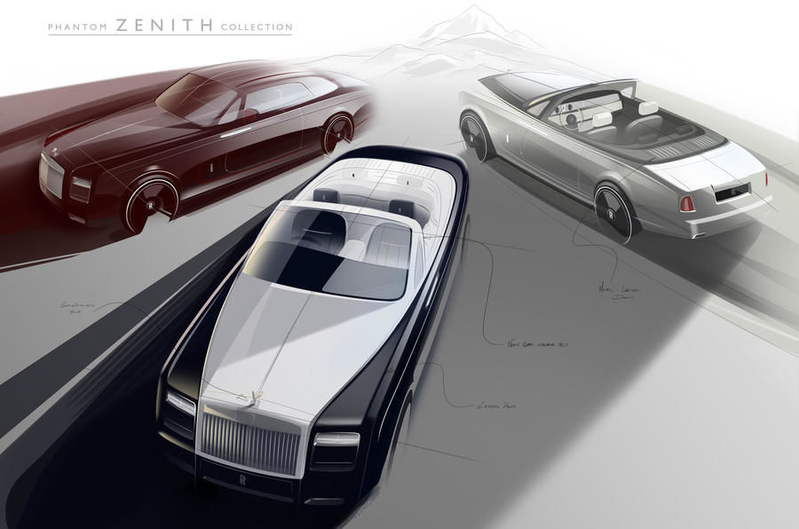 Ediția de adio a actualului Rolls Royce Phantom se numește Zenith și deja a fost epuizată - Poza 2