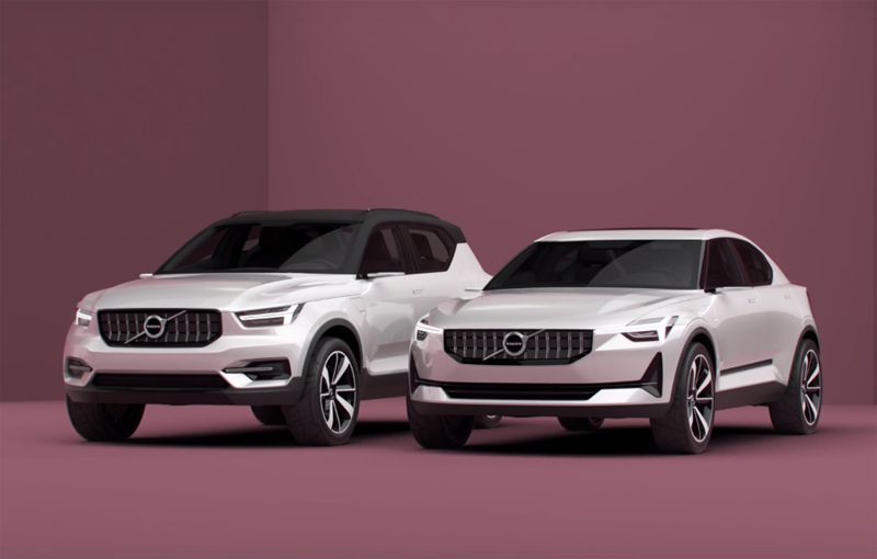 Viitorul arată bine în gama compactă Volvo: noile XC40 și S40 au fost prezentate astăzi sub forma a două concepte agresive - Poza 1