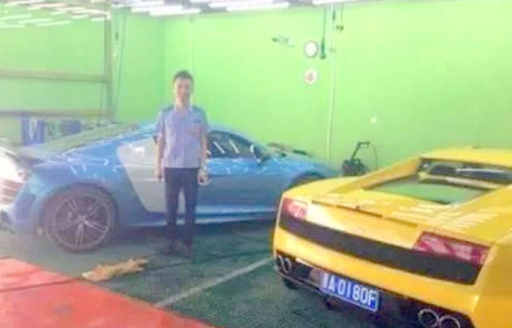 Un șofer de autobuz din China are în garaj un Lamborghini Gallardo și un Audi R8 - Poza 2