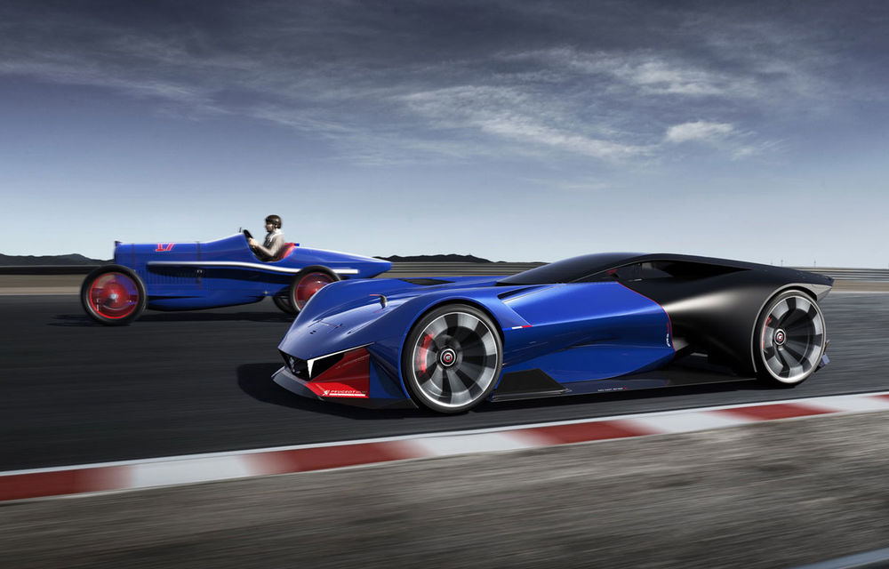 Peugeot retrăiește ”visul american” cu un concept care ajunge la 100 de km/h în 2.5 secunde - Poza 1