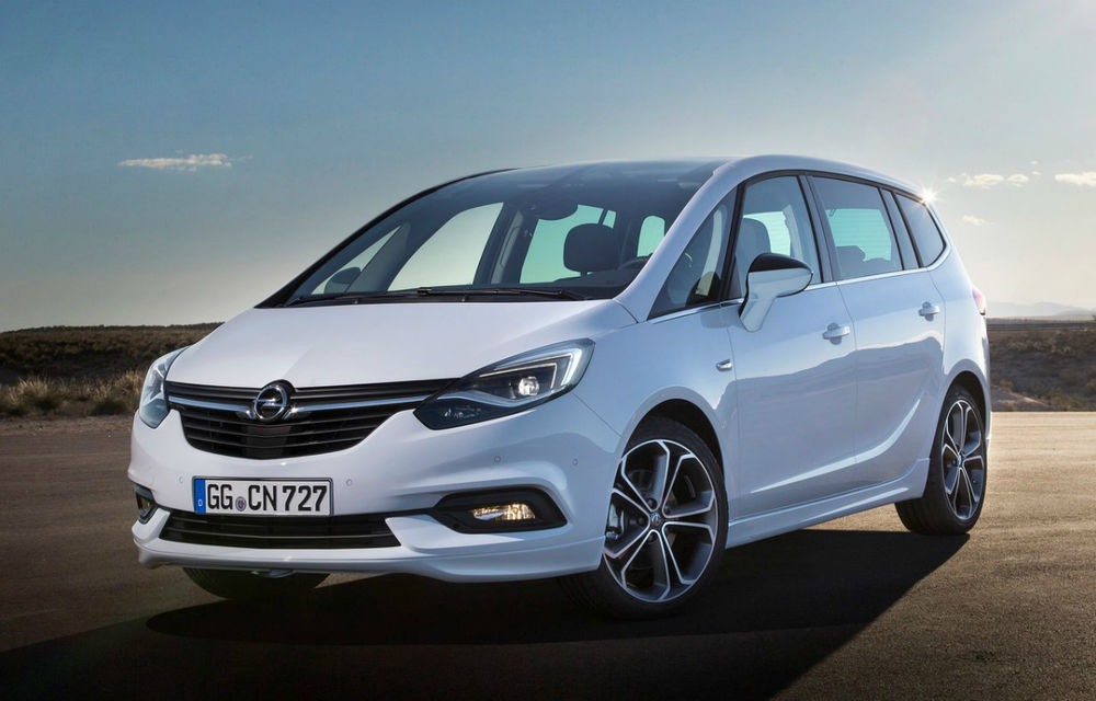 Facelift adânc dedicat familiei: Opel Zafira se înnoiește și se apropie estetic de noua generație Astra - Poza 1
