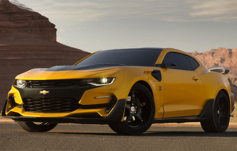 Noul Chevrolet Camaro îmbracă hainele de supererou ale lui Bumblebee pentru un nou film Transformers - Poza 1